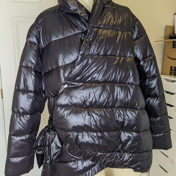 UNIVERSAL Standard Black Kanda Puffer Coat Jacket womens size XS NWT - Picture 3 of 12